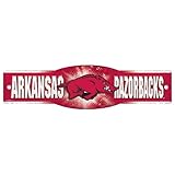 NCAA Arkansas Razorbacksサイン、4.5 X 17インチ