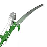 iimono117　高枝切りばさみ 着脱式 のこぎり付き 2.1m / 高枝切ノコギリ 高枝切り鋏 高枝切りハサミ 高枝切りノコギリ 鋸 剪定 枝打ち 高枝切り ガーデニング 植木 庭木 手入れ