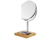 デスクトップCosmeticミラー20 cm / 8インチクイーンサイズスタイルプリンセスミラー/ポータブルウェディングドレッシングミラー/両面ミラー EOTFJGK