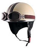 スピードピット(Speed Pit) TNK工業CL-950 アイボリー/ブラウン 50177 FREE (頭囲 58cm~60cm未満)