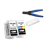 J-ECO製 BC-360XL BC-361XL 染料 お得な2本セット 大容量 工具付き ISO14001、ISO9001、CE、SGS認証工場 キヤノン用 詰め替えインクカートリッジ (BC-360 BC-361 BC-360XL BC-361XL BC-360BK BC-361CL BC-360XLBK)