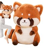 かわいいレッサーパンダのぬいぐるみ、アライグマのぬいぐるみ | ぬいぐるみ柔らかいぬいぐるみ枕 ぬいぐるみ 枕おもちゃ ぬいぐるみ - 絶妙なぬいぐるみアライグマ家の装飾用ぬいぐるみアライグマ