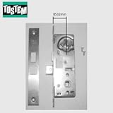 TOSTEM(トステム) 錠ケース GOAL TTX　箱錠 交換 取替え バックセット32mm 主な使用ドア：ベルエア2、ガラスドア など TTX
