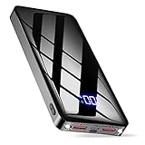 【40000mAh大容量·2024新登場】モバイルバッテリー 急速充電 ３台同時充電 LCD電量残量表示 PSE技術基準適合 Type-C入