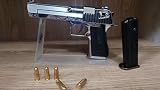 1/2スケール ミニチュアモデルガン デザートイーグル ライトシルバー