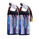 SIGP 2Sリポバッテリー1350mAh 7.4V 20Cソフトパック（XT30プラグ付き）RC飛行機クワッドコプターヘリコプタードローンFPVレーシングホビー2パック用