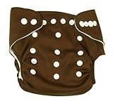 Trend Lab Adjustable Cloth Diaper with Liner, Chocolate (Discontinued by Manufacturer) by Trend Lab 