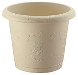 リッチェル Nシャンティ 丸プランター 47型 アイボリー