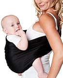 Hotslings Adjustable Pouch Baby Sling, Regular, Black by Hotslings LLC [並行輸入品]