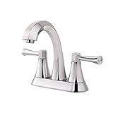Pfister lf-048-avcc Altavista 2-handle 4インチCentersetバスルーム蛇口ポリッシュクロームで、1.2 GPM