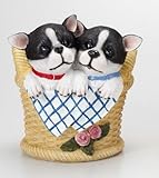 子犬付ドックプランター　フレンチブルドック