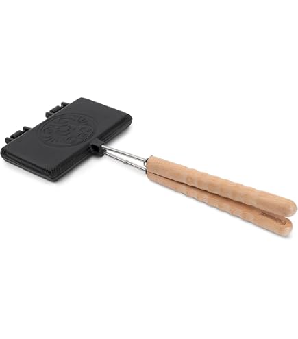 Amazon | ROME ローム OLD FASHIONED WAFFLE IRON | ROME | 直火式