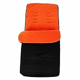 Universal Footmuff To Fit Buggy Pushchair - Orange by BuddyJet