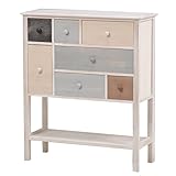 チェスト おしゃれ 白 3段 木製 キャビネット マルチストッカー チェスト MCH-8302AW