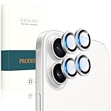 PRODELI For iPhone 17 専用 カメラフィルム 2セット 硬度9H キズ防止 アルミ合金製＋AR高透過率 耐衝撃 強化ガラス 防爆裂 気泡ゼロ 高透過率 露出オーバー防止 ケースに干涉なし アイフォン 17 用 レンズ 保護フィルム (シルバー)