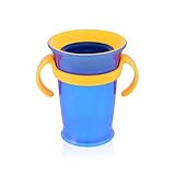 Sassy Grow Up Cup No Spill, No Spout Design 7oz - 9 Months by Sassy [並行輸入品]