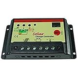 MIRACLE ソーラー パネル チャージコントローラー 12V 24V 10A MC-SOLA-COM1224