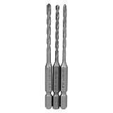 EB-SK11(エスケー11) 充電ドライバードリルセット 3本組 3.4 3.5 4.3mm EDC-3 3PCS
