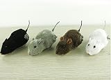 1PCS Plush little mouse Wind up Clockwork Children's nostalgic educational toys animal cognition Pet