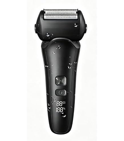 Amazon | シェーバー メンズ 【Type-c充電式&大型LED画面】 往復式