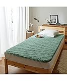 [ニッセン] ベビー用敷きパッド・防水シーツ 洗える防水/綿１００％タオル地敷きパッド オリーブグリーン ダブル