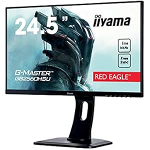 iiyama ゲーミング モニター ディスプレイ GB2560HSU-B1 (24.5インチ/144Hz/1ms/昇降スタンド付/フルHD/TN/DisplayPort,HDMI)