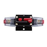 12V-24V　インライン　オート　サーキット　ブレーカー　自動遮断器　 30A 　マニュアル　リセット　スイッチ　カー　オーディオ　ヒューズ
