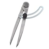 Hongma チタン製コンパス レザーディバイダー マーキング 製図用 皮革測定工具 全3サイズ