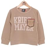 クリフメイヤー キッズ ロゴスウエット 100cm ベージュ 1427045K