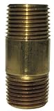 Jmfニップル3 / 8 " x 6 "レッド真鍮バルク