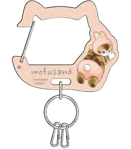 Amazon.co.jp: mofusand ふわもこワッペンキーホルダー(えびにゃん