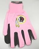 ワシントンレッドスキンズピンクスポーツユーティリティ手袋