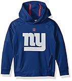 NFLニューヨークジャイアンツBoys 47「Mach」プルオーバーパーカー、ダークロイヤル、Small ( 4 )