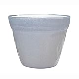 【4個入】イタリア製樹脂ポット(植木鉢/プランター) COCCO(コッコ) φ8cm/穴無し Gホワイト(白) 〔ガーデニング用品/園芸〕 生活用品 インテリア 雑貨 花 ガーデニング プランター [