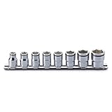 Ko-ken(コーケン) 3/8"(9.5mm) ナットグリップソケットレールセット 8ピース RS3450M/8 STRAIGHT/59-579