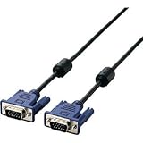 エレコム:エレコム RoHS準拠 D-Sub15ピン(ミニ)ケーブル CAC-L10BK/RS 型式:CAC-L10BK/RS