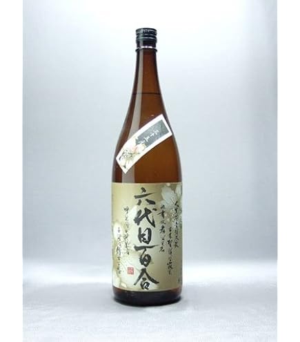 Amazon.co.jp: 六代目百合 芋焼酎 25度 1800ml : 食品・飲料・お酒