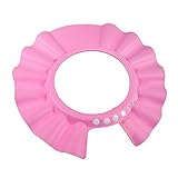 Baby Kids Soft Shampoo Bath Shower Cap Hat Waterproof Shield for Children Pink by COFFLED [並行輸入品]