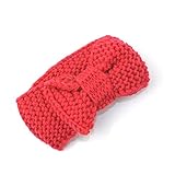 Tovadoo ヘアバンド 子供用 女の子 リボン プリンセス ニット髪飾り 多色 かわいい おしゃれ 誕生日会 結婚式 イベント用 0-2歳