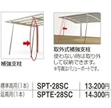 【宅配専用】　四国化成　バリューポートミニ用取外式補強支柱　標準高用（1本入）SPT-28 　ブロンズ
