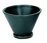 エイチツーオー インテリアポット フレンクS ブラック H1216