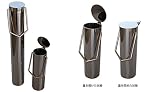 サンプリングボトル(底取採集器)日本度器 SB-1000 1000cc