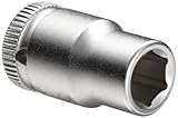 Wera Zyklop 8790 HMA 1/4 Socket, Hex head 7mm x Length 23mm by Wera