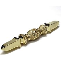 Amazon｜密教法具 独鈷杵 プルパ 金剛杭 ブルパ とっこしょ 精巧美品 