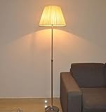 LEDフロアランプリビングルームベッドルームオフィスステンレス鋼エクステンションロッド超薄型ベース装飾ライト（光源なし） ( サイズ さいず : L l )