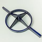 鉄・鋼製 竹割り 大型 230mm 4つ割