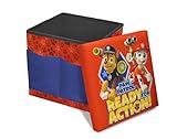 Nickelodeon Paw Patrol Sit-and-Store Folding Ottoman Toy Toy, 15' x 15' x 15' [並行輸入品]