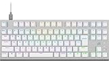 CORSAIR K60 PRO TKL RGB ゲーミングキーボード Corsair 自社独自OPX軸採用 日本レイアウト かな印字なし -ホワイト- CH-911D11A-JP