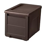 天馬 奥行スリム リビング引出 クリアブラウン 幅30×奥行40×高さ31cm PRX カバゾコ 30深型