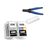 【SEASKY】 BC-365XL BC-366XL 染料 4色セット (BC-365XL×1 BC-366XL×1) 大容量 工具付き キヤノンプリンター用 詰め替えインク ISO9001認証工場 (BC-365 BC-366 BC-365XL BC-366XL BC-365BK BC-366CL)